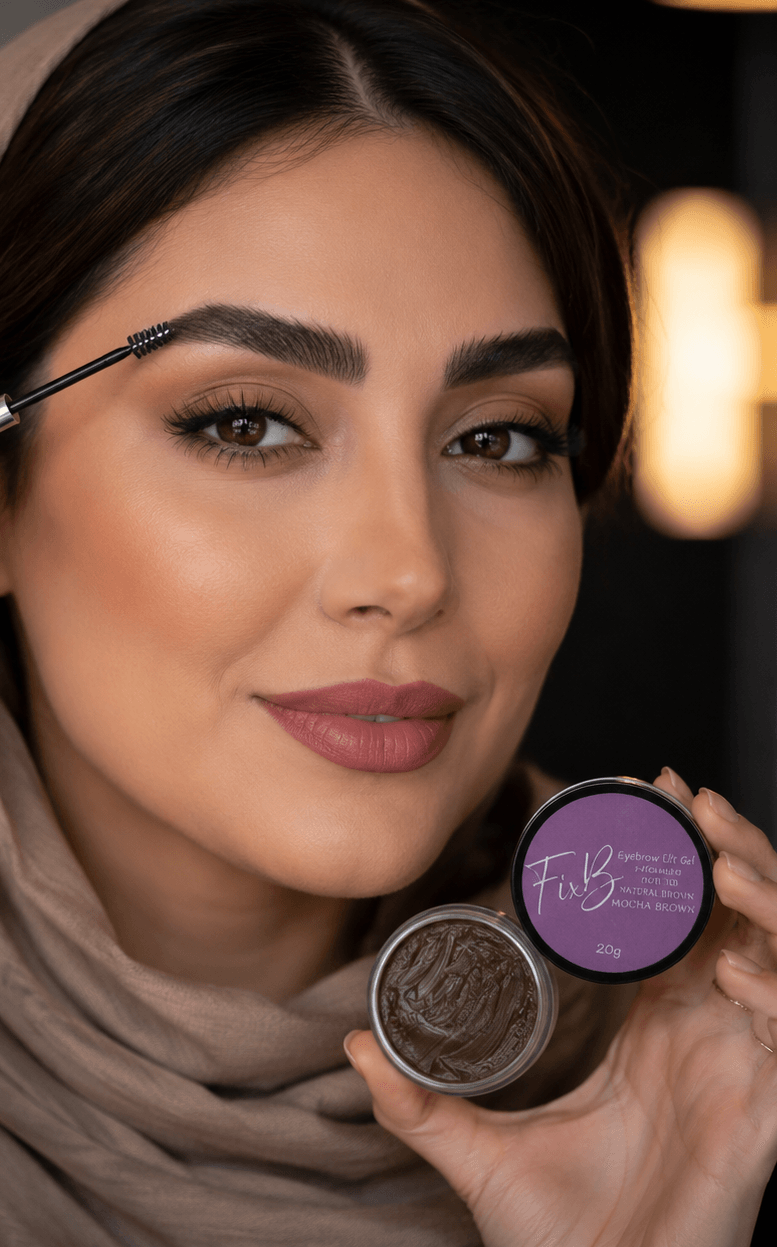 ژل لیفت ابرو موکا 10 گرمی ژل لیفت ابرو موکا 10 گرمی