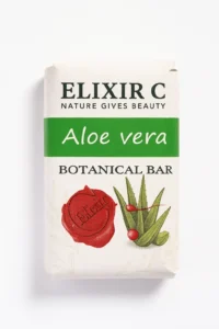 بوتانیکال بار آلوئورا ElixirC | پن گیاهی آبرسان قوی صورت و بدن