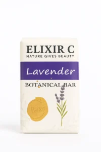 بوتانیکال بار اسطوخودوس ElixirC | پن گیاهی آرامش‌بخش و نرم‌کننده قوی صورت و بدن