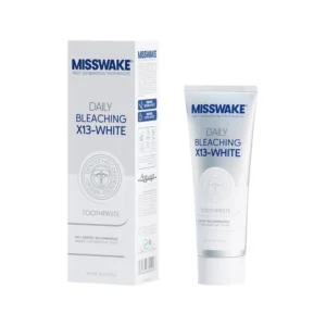 خمیر دندان سفید کننده میسویک مدل بلیچینگ X13 حجم 75 گرم | Misswake Daily Bleaching
