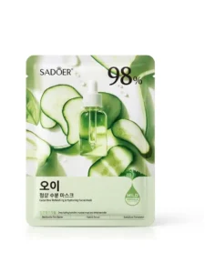 ماسک ورقه‌ای خیار سادوئر | Sador Cucumber Refreshing & Hydrating Mask