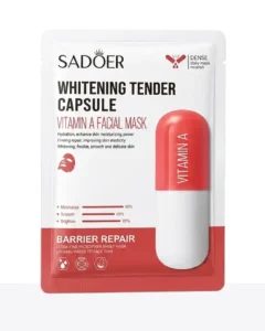 ماسک کپسولی سفیدکننده ویتامین A سادوئر | Sador Whitening Vitamin A Mask