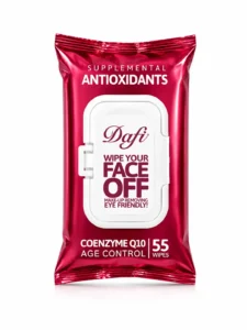 دستمال آرایش پاک‌کن آنتی‌اکسیدان Age Control دافی 55 عددی | Dafi Antioxidant Make Up Remover