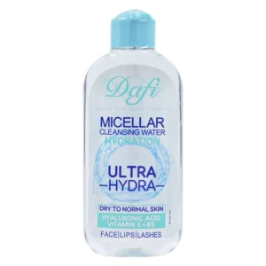 میسلار واتر اولترا هیدرا دافی مناسب پوست خشک حجم 200 میلی‌لیتر | Dafi Micellar Ultra Hydra