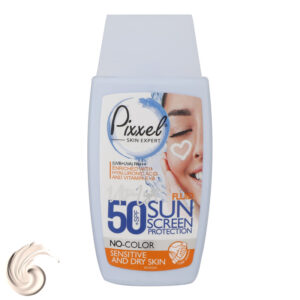 Pixxel sunscreen spf50 sensitive no color