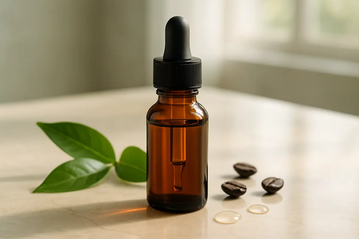 سرم کافئین دور چشم اوردینری برای کاهش ظاهر پف و تیرگی زیر چشم