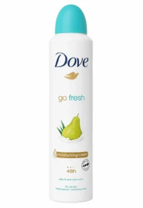 اسپری ضدتعریق داو مدل Go Fresh گلابی و آلوئه‌ورا