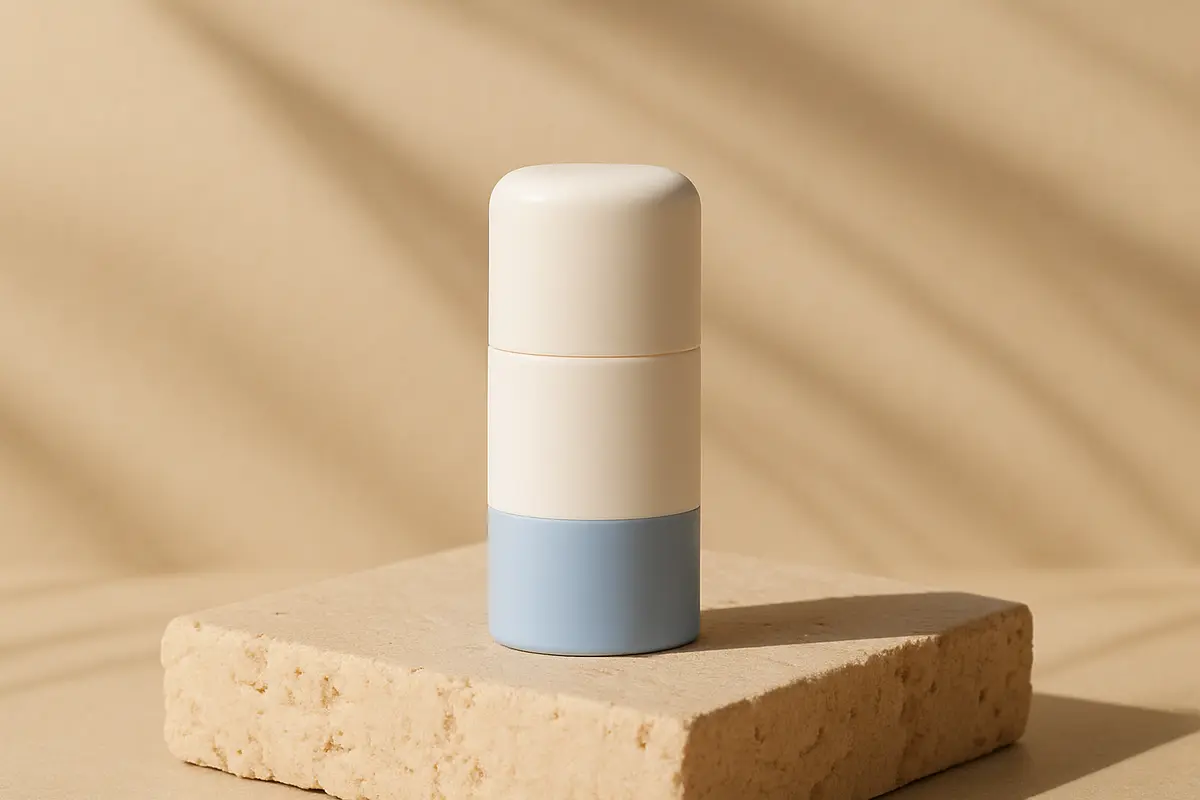 ضدآفتاب استیکی ایزدین SPF50 در بسته‌بندی قابل حمل