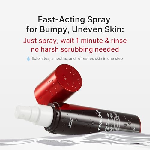 اسپری لایهبردار بدن مدی کیوب Red Body Peeling Shot وزن ۱۱۰ گرم ویژگیهای اسیدهای لایه بردار اسپری بدن مدی کیوب