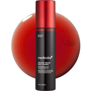 اسپری لایه بردار بدن مدی کیوب Red Body Peeling Shot حجم ۱۱۰ گرم