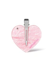 گیره موی کریستالی شیگلم Cupid’s Charm رنگ Dusty Pink - عکس تکی محصول