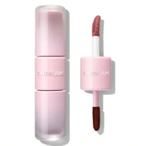 خط لب پیل آف و لیپ گلاس دوطرفه شیگلم Line To Shine رنگ Pink Macaron - عکس تکی محصول