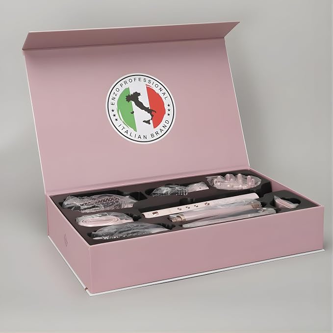 استایلر و سشوار ۹ کاره انزو پروفشنال V8 مدل EN-755 کاربردهای استایلر انزو V8 EN-755
